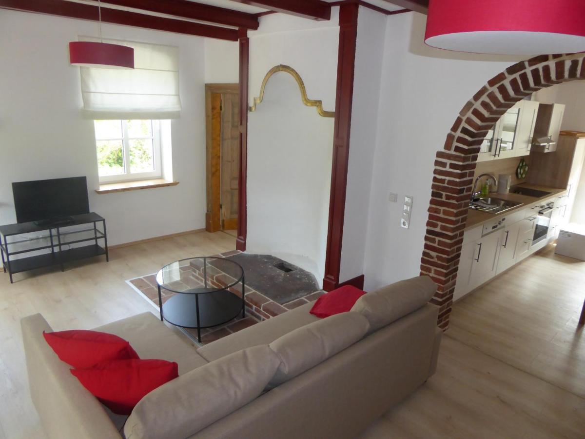 Ferienwohnung Elise Im Gulfhof Am Kanal Grossefehn Экстерьер фото